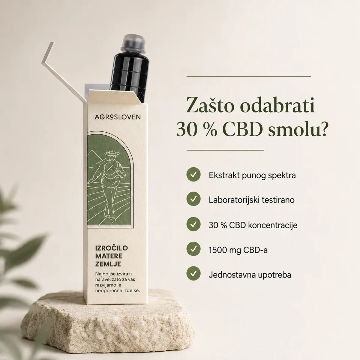 30% CBD hemp resin - Obrázek 2