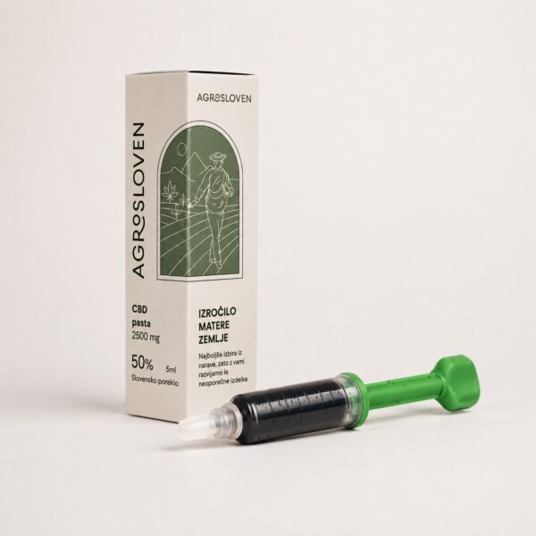 50% CBD hemp resin in a 5 ml applicator – Agrosloven
